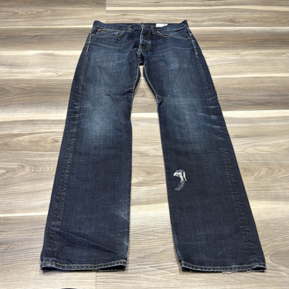 G-Star Blue Straight Jeans Classic Indigo